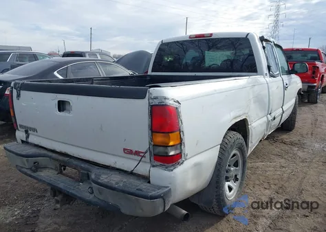 2005 GMC Sierra 1500 Sle из США, поврежденный, VIN 2GTEC19TX51216854